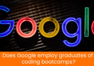 Does google hire from coding bootcamps